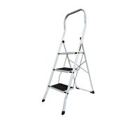 3 STEPS STEEL HOUSEHOLD KITCHEN STEPS LADDER 125 KG