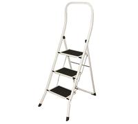 3 Steps Steel Household Kitchen Steps Ladder 150 KG