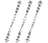 3 Storm Door Hinge Pin Kit, Screen Door Parts Storm Aluminum Screen Hinge Tools, 6PCS Hinge Pins 6PCS Bushing Caps 3PCS Springs Tools Applicable to K 5131