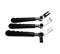 3 Straight Hand Levers Accessories Black Color Handles, Compatible with Vevor, Soft Serve Ice Cream Machines Spare Parts