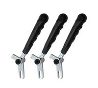 3 Straight Hand Levers Black Color Handles,Compatible for Vevor Soft Serve Ice Cream Machines Parts