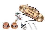 3 String Cigar Box Guitar Pickup, 3 Pole Humbucker Pickup with Volume for Professionals and Amateurs