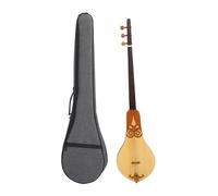 3 String Dulcimer Guitar Spruce and Mahogany Dulcimer Portable Ethnic Musical Instruments for Stage Performance
