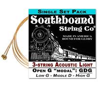3-String Open G "GDG" Modal/Blues String Sets - Choose from 4 Set Varieties! (LMH)