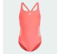 Adidas 3 Stripes C-back Swimsuit Pink 14-15 Years Girl
