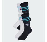 3-Stripes Crew Socks 6 Pairs Kids