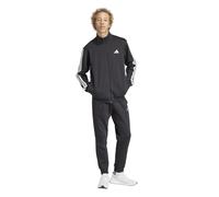 3-Stripes Fleece Tracksuit Black