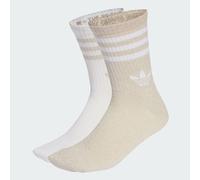 3-Stripes Glitter Crew Socks 2 Pairs