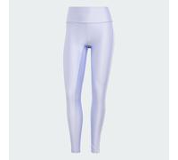 adidas Originals Womens 3-Stripes Leggings - Purple Recycled Material - Size 2XS