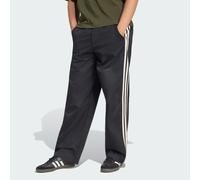 adidas Originals 3 STRIPES PLEATED PANTS, Black, Size 34, Men Black