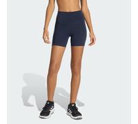 Adidas 3 Stripes Studio All Me Booty 5´´ Short Leggings Blue XS Woman
