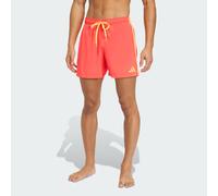 adidas Men's 3 Stripes Swim Shorts 5 INCH, Lucid red, M