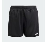 Boys’ Swimming Shorts - adidas 3-stripes Swim Shorts Black And White