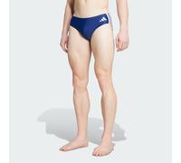 adidas Men's 3 Stripes Swim Trunks, Dark Blue/White, 30