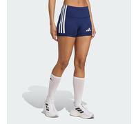 adidas Women's Volleyball 3-Stripes 4 Inches Shorts, Team Navy Blue 2, XS 4 inch