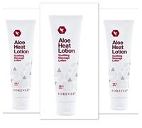 3 Stück Aloe Vera Heat Lotion Massage Lotion - Forver Living FLP