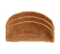 3 Stück Replacement Coco Fiber Liners For Hanging Basket, Semi-Round Coco Fiber Liners For Hanging Basket For Wall Flowerpots, Replacement Coco Fibre Liner