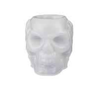 3 Styles Skull Flowerpot 3D Holder Mold Epoxy Pen Mold Soap Molds for Decoration Pen Molds for Epoxy Resin