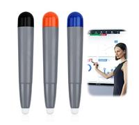 3 Stylus Pens for Whiteboard Interactive Whiteboard Pens for Universal Touchscreen Smartboard, Interactive Stylus Smartboard Pen for Presentation Multimedia Screen Tablets