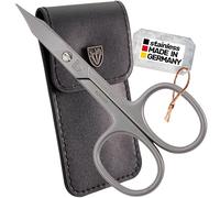 3 Swords Germany | Curved Nail & Cuticle Scissors Combined/towerpoint tip, Stainless Steel, Extra Sharp - Made in Germany - Manicure, Pedicure, Finger & Toe Nail Care (2822)