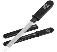 3 Swords Germany Sapphire Metal Pocket Nail File Manicure Travel 2 Pieces
