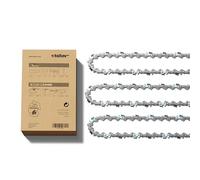 3 tallox Professional Saw Chains Full Chisel .325 Inch 1.3 mm 62 TG for 37 cm Blade Compatible with Stihl