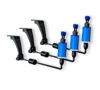 3 TBNS Bite Indicator Swingers Carp fishing Tackle for Bite Alarms and bank sticks (Blue)