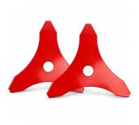 3 Teeth Brush Cutter Blades for Einhell GC-ET 4025 2013-2027+ | Alloy Steel Material | Thickened | Weed Eater Adapter Hardware Kit | Powerful Brush Cutting | Sharp Wear Resistant | 2 PCS