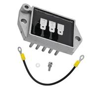 3 Terminal Rectifier Regulator Module for Small Engine Equipment, AC Input Positive Output, Metal Housing, Garden Power Service Part Small Engine Rectifier Regulator Module