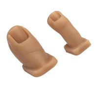 3 Textured Artificial Toe Set for Multi-Style Art Creation & Skill Building (116) Realistic Fake Toes for Nails Training
