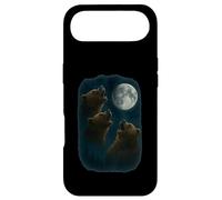 3 Three Grizzly Bear Howling At The Moon Case for iPhone Air