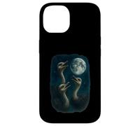 3 Three Ostrich Howling At The Moon Case for iPhone 14