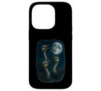 3 Three Ostrich Howling At The Moon Case for iPhone 14 Pro