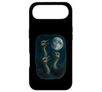 3 Three Ostrich Howling At The Moon Case for iPhone Air