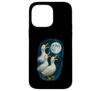 3 Three Pekin Duck Howling At The Moon Case for iPhone 14 Pro Max
