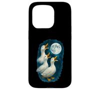 3 Three Pekin Duck Howling At The Moon Case for iPhone 15 Pro