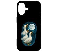 3 Three Pekin Duck Howling At The Moon Case for iPhone 17