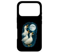 3 Three Pekin Duck Howling At The Moon Case for iPhone 17 Pro