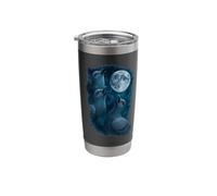 3 Three Pigeon Howling at The Moon Stainless Steel Insulated Tumbler