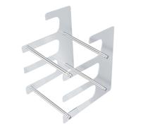 3 Tier Acrylic Keyboard Display Stand, Mechanical Gaming Keyboard Holder Shelf, Sturdy Desk Storage Rack for Multiple Keyboards with Universal Fit Design (Transparent)