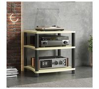 3-Tier Audio Racks, Multimedia CD Storage, Hi-Fi Component Stands, Audio Cabinets for Living Room & Home Theater, Stylish & Durable Audio Furniture