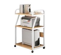 3 Tier AV Media Bracket,Media Console Stereo Racks and Stands with Storage Shelves,Record Player Stand,Suitable for Study,Hotel,Singing Hall,Home Classroom