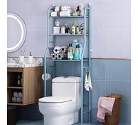 3-Tier Bathroom Shelf nizer Space-Saving Toilet Storage Rack Easy to Assemble Over-the-Toilet Cabinet 50×25×160cm for Efficient Bathroom nization