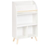 3 Tier Bookcase Engineered Wood White LILOET