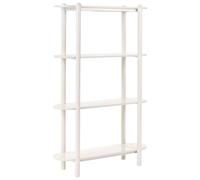 3 Tier Bookcase GRANITY 170 cm Beige