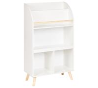 Beliani 3 Tier Bookcase LILOET 102 cm White, White