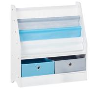 Beliani 3 Tier Bookcase TUMBY 74 cm White, White