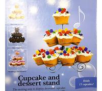 3 TIER CAKE STAND CUPCAKE BIRTHDAY PARTY/WEDDING PARTY TOWER STAND