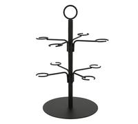 3 Tier Cocktail Tree Stand for Wine Glass Flight Tasting Display, Perfect for Cocktail Martini Bridal Shower Mimosa Bar with 12 Holders
