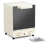 3-Tier Countertop Convection Oven, 15L Electric Toaster Oven with Adjustable Temperature Control, 60-Minute Timer & Non-Stick Interior for Baking Roasting and Reheating